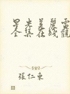 星光美丽电视剧全集在线观看免费高清