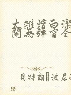 大杂烩白洁笔趣阁无弹窗全本