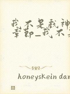 我不是戏神最新章节_我不是戏神全文封面