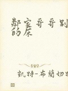 邻家哥哥别上我的床