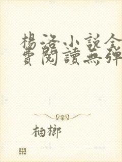 杨洛小说全文免费阅读无弹窗最新章节