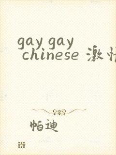 gay gay chinese 激情视频