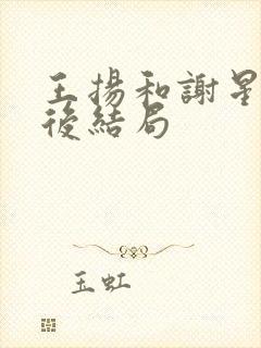 王扬和谢星涵最后结局