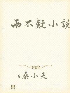 两不疑小说封面