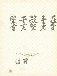 双子杀手在线观看完整免费版