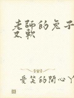 老师的兔子又大又软封面