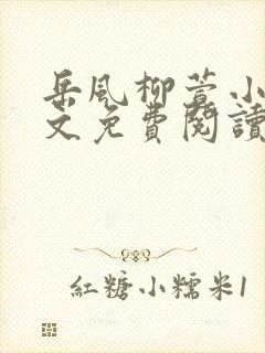 岳风柳萱小说全文免费阅读笔趣阁封面