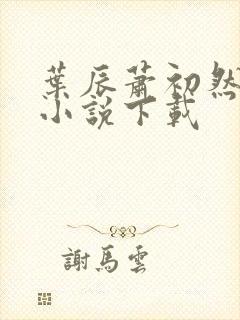 叶辰萧初然全部小说下载