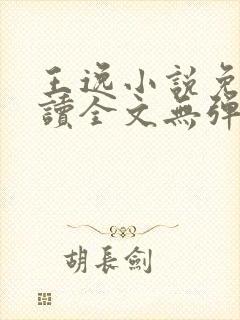 王逸小说免费阅读全文无弹窗