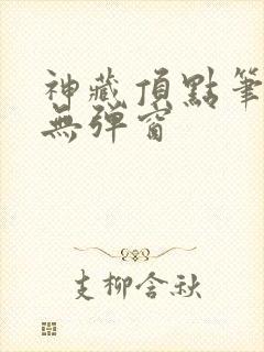 神藏顶点笔趣阁无弹窗
