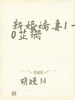 新婚娇妻1一40芷珊