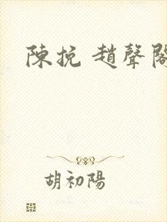 陈挽 赵声阁封面