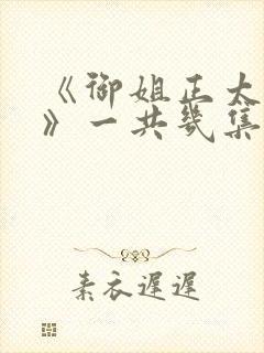 《御姐正太御姐》一共几集