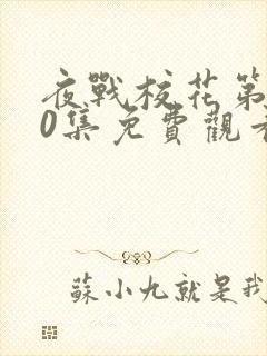 夜战校花第100集免费观看全集动漫