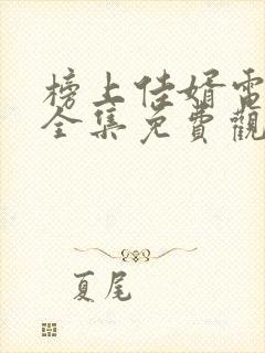 榜上佳婿电视剧全集免费观看高清2025在线