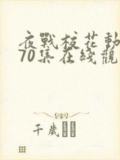 夜战校花动漫共70集在线观看