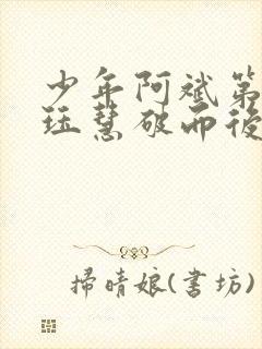 少年阿斌第二部珏慧破而后立