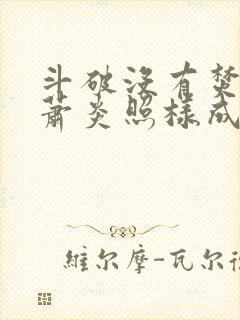 斗破没有焚诀我萧炎照样成帝笔趣阁