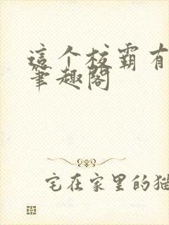 这个校霸有点甜笔趣阁封面