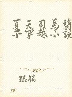 夏天司马兰九皇子穿越小说笔趣阁