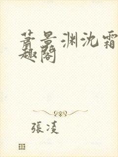 萧景渊沈霜宁笔趣阁