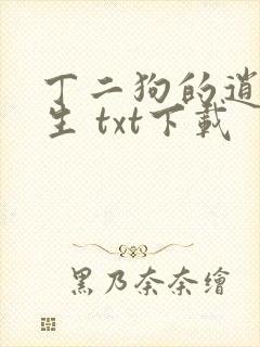 丁二狗的逍遥人生 txt下载封面