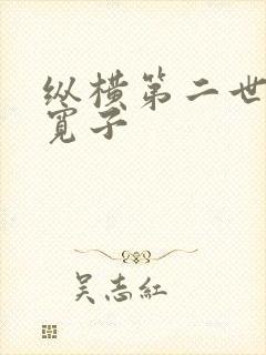纵横第二世界 宽子