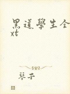 黑道学生全集txt封面