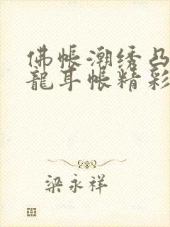 佛帐潮绣凸浮双龙耳帐精彩片段