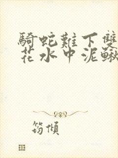 骑蛇难下双金银花水中泥鳅双男主