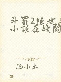 斗罗2绝世唐门小说在线阅读