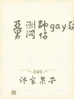 亚洲帅gay猛男网站