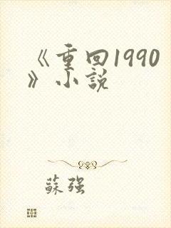 《重回1990》小说