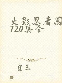 火影忍者国语版720集全