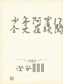 少年阿宾172全文在线阅读