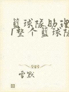 篮球队助理hv1整个篮球队