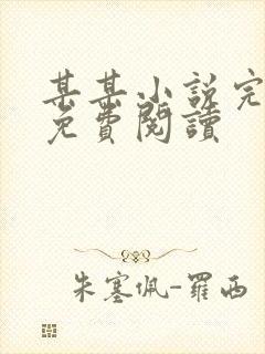 某某小说完整版免费阅读封面