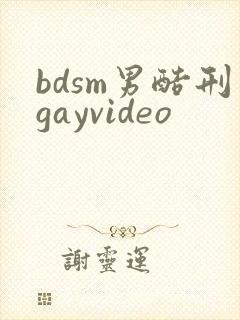 bdsm男酷刑gayvideo