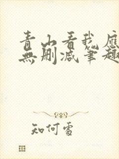 青山看我应如是无删减笔趣阁