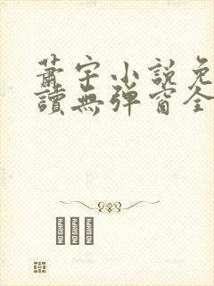 萧宇小说免费阅读无弹窗全文