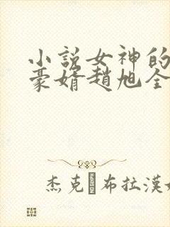 小说女神的上门豪婿赵旭全文阅读