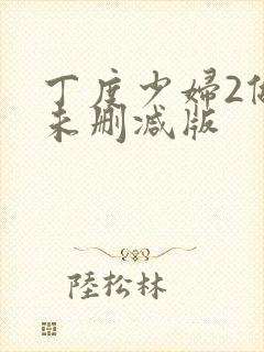 丁度少妇2做爰未删减版