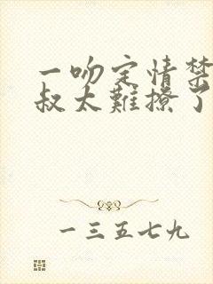 一吻定情禁欲小叔太难撩了封面