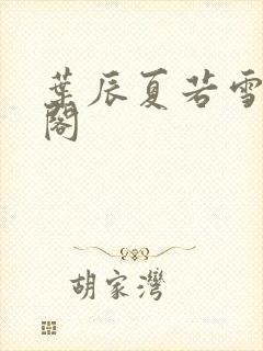 叶辰夏若雪笔趣阁封面