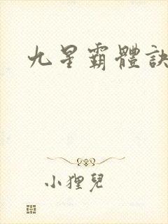 九星霸体诀小说