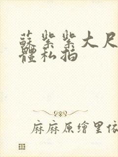 苏紫紫大尺度裸体私拍