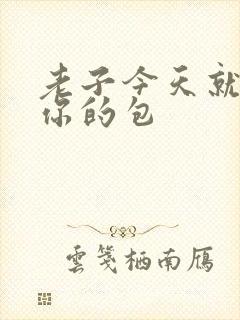 老子今天就要开你的包