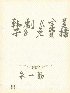 韩剧《完美的妻子》免费播放封面