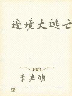 边境大逃亡封面