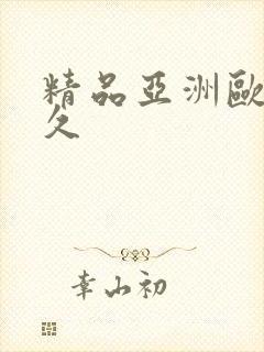 精品亚洲欧美久久